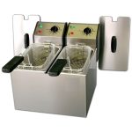 Φριτέζα ηλεκτρική επιτραπέζια 2x5L ROLLER GRILL FD50D