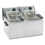 Φριτέζα ηλεκτρική επιτραπέζια 2x8L ROLLER GRILL FD80D