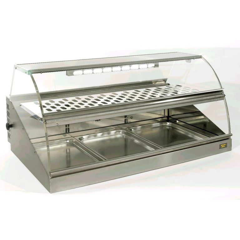 Βιτρίνα θερμαινόμενη ROLLER GRILL VH1000