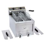 Φριτέζα ηλεκτρική 2x8L ROLLER GRILL RFE8D με βρύση αποστράγγισης