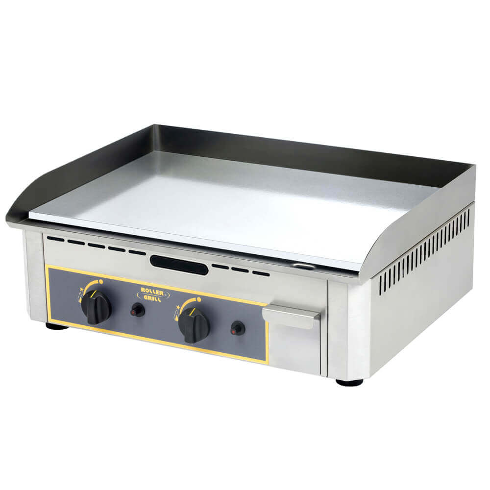 Εστία-πλατό αερίου ROLLER GRILL PSR600GI με λεία ανοξείδωτη επιφάνεια Εστία-πλατό αερίου ROLLER GRILL PSR600GI με λεία ανοξείδωτη επιφάνεια