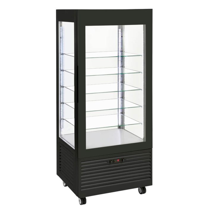 Βιτρίνα συντήρησης (+2°C/+10°C) Roller Grill RD 800 F BLACK