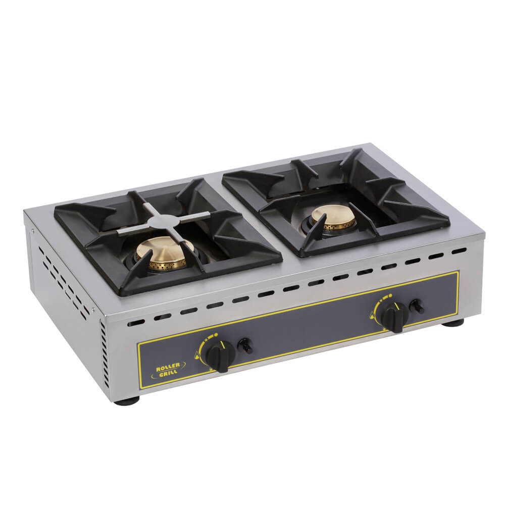 Εστία αερίου διπλή ROLLER GRILL GAR 12B Εστία αερίου διπλή ROLLER GRILL GAR 12B