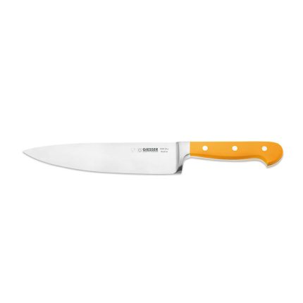 Μαχαίρι σεφ σφυρήλατο 20cm κίτρινη λαβή GIESSER 8280
