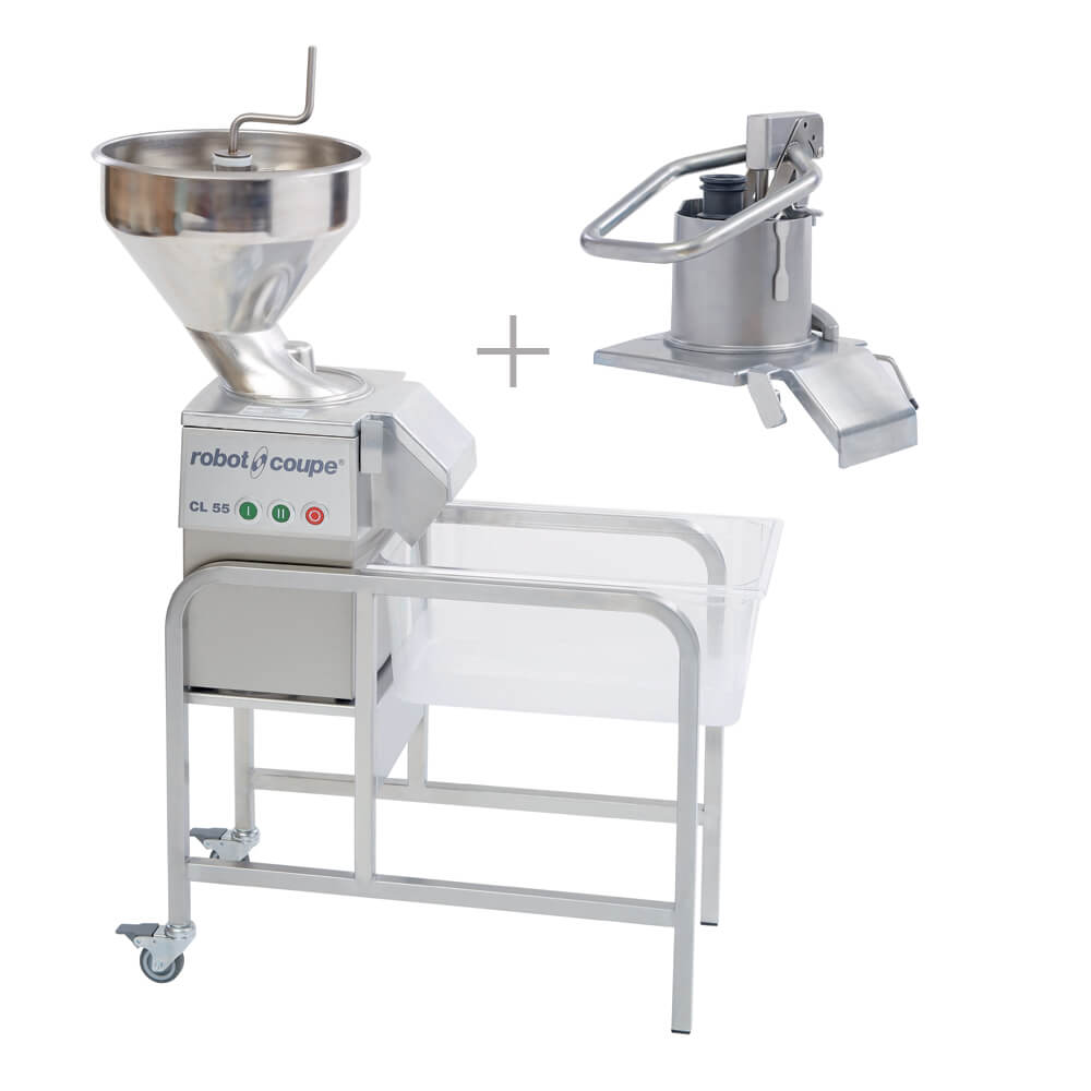 Κοπτικό μηχάνημα ROBOT COUPE CL55E 2211 με δύο στόμια Κοπτικό μηχάνημα ROBOT COUPE CL55E 2211 με δύο στόμια