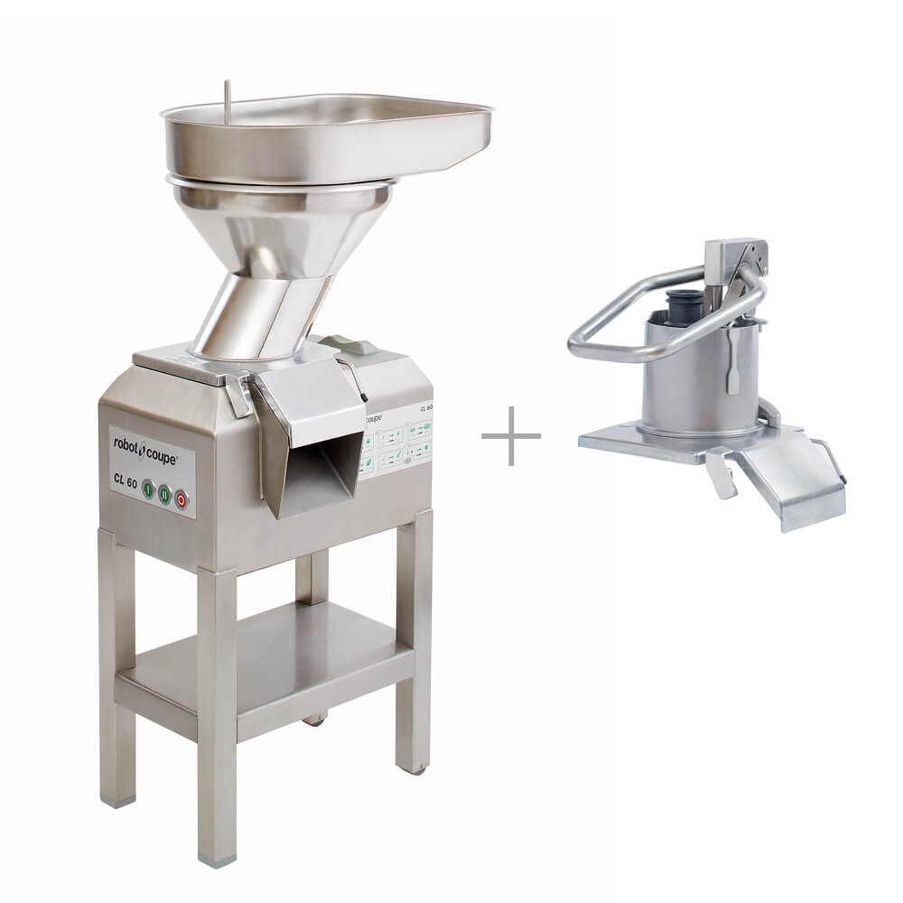 Κοπτικό μηχάνημα ROBOT COUPE CL60E 2325 με δύο στόμια Κοπτικό μηχάνημα ROBOT COUPE CL60E 2325 με δύο στόμια