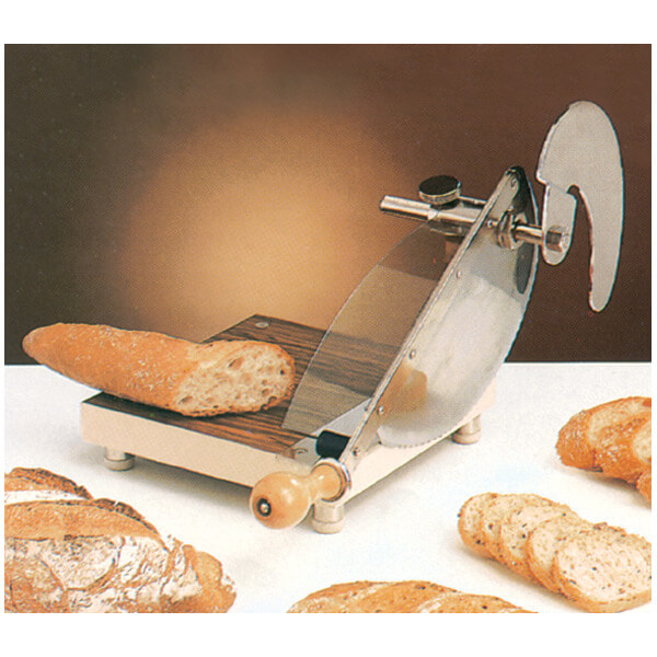 Μαχαίρι κοπής ψωμιού με ξύλινη βάση