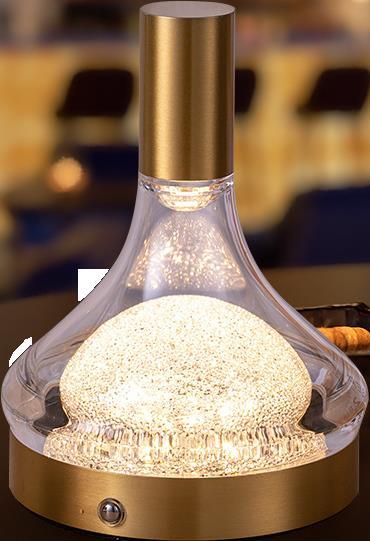 ΛΑΜΠΑΤΕΡ ΕΠΑΝΑΦΟΡΤΙΖΟΜΕΝΟ 18cm LAMPE WL439-GOLD - Oriana Ferelli®