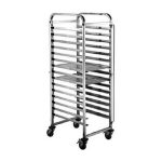 Τρόλεϊ μεταφοράς δίσκων 15 δίσκων 60x40 ItalStar