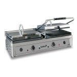 Τοστιέρα διπλή άνω κάτω ραβδωτή ItalStar ITAL0006