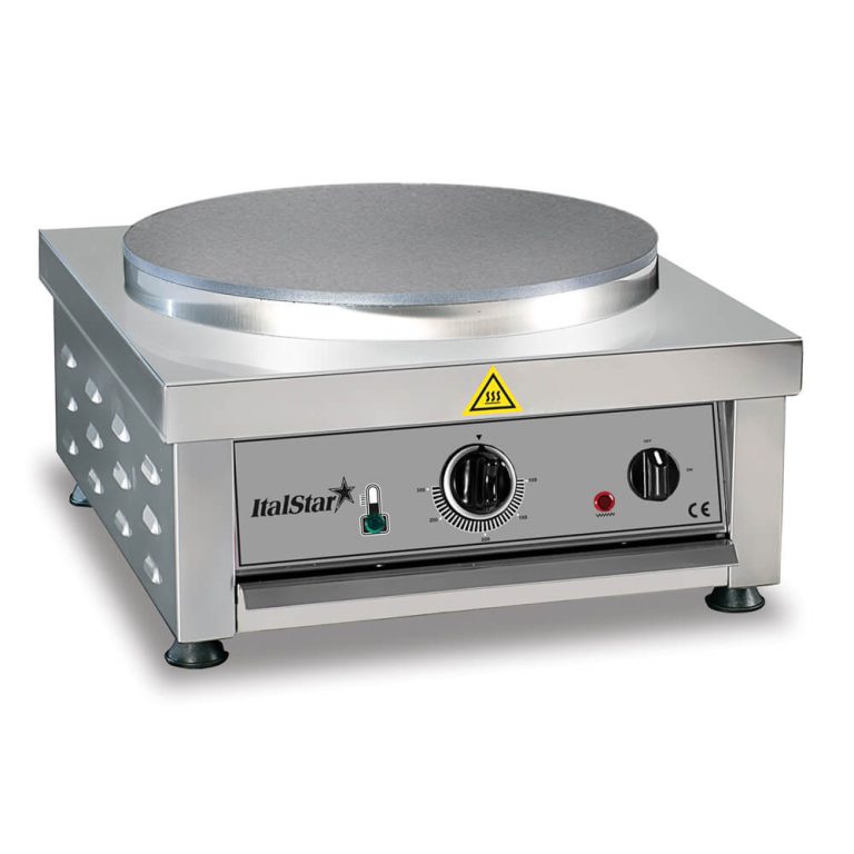 Κρεπιέρα ηλεκτρική μονή Ø40cm με συρτάρι ItalStar ITAL0012