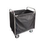 Τρόλεϊ ακάθαρτου ιματισμού ανοξείδωτο 700x500x880 ItalStar