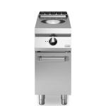Επαγωγικό wok 1 ζώνη 5kW σε βάση με ανοιγ. πόρτα R90/40INDW/P ROC900