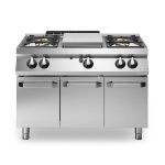 Solid top αερίου 6kW & 4 φλόγ. (2x3