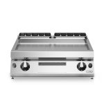 Εστία-πλατό αερίου 21kW διπλή λεία επιφ. χρωμίου επιτραπ. R90/80FTG/CL/T ROC900