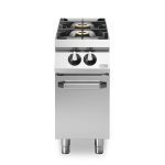 Κουζίνα αερίου 2 φλόγ. (6kW+10kW) σε βάση με πόρτα R90/40PCG/P ROC900