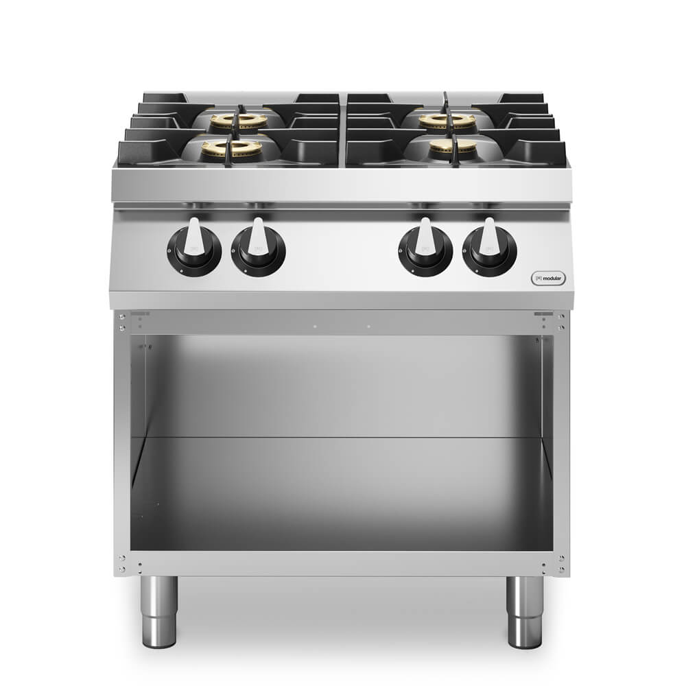 Κουζίνα αερίου 4 φλόγ. (1x3 Κουζίνα αερίου 4 φλόγ. (1x3