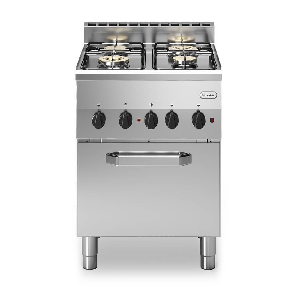 Κουζίνα αερίου 4 φλόγ. (2x3 Κουζίνα αερίου 4 φλόγ. (2x3