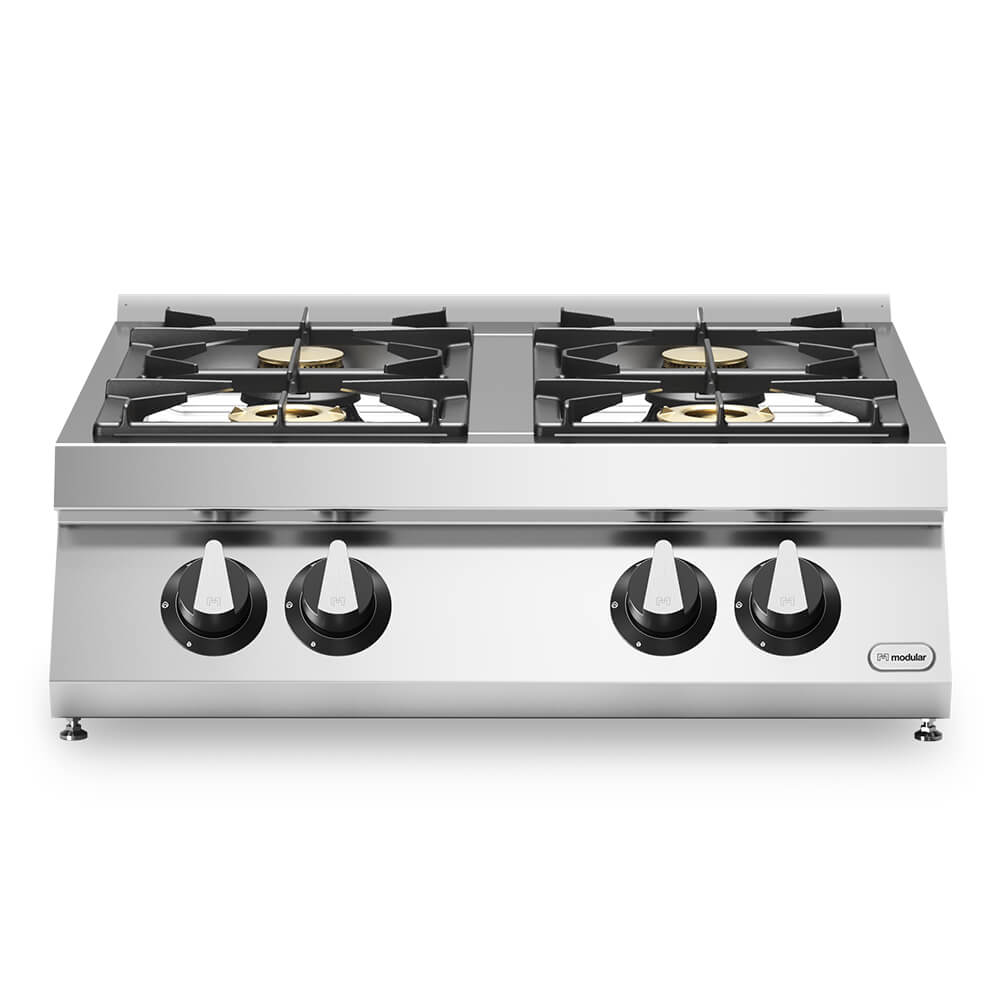 Κουζίνα αερίου 4 φλόγ. (2x5 Κουζίνα αερίου 4 φλόγ. (2x5