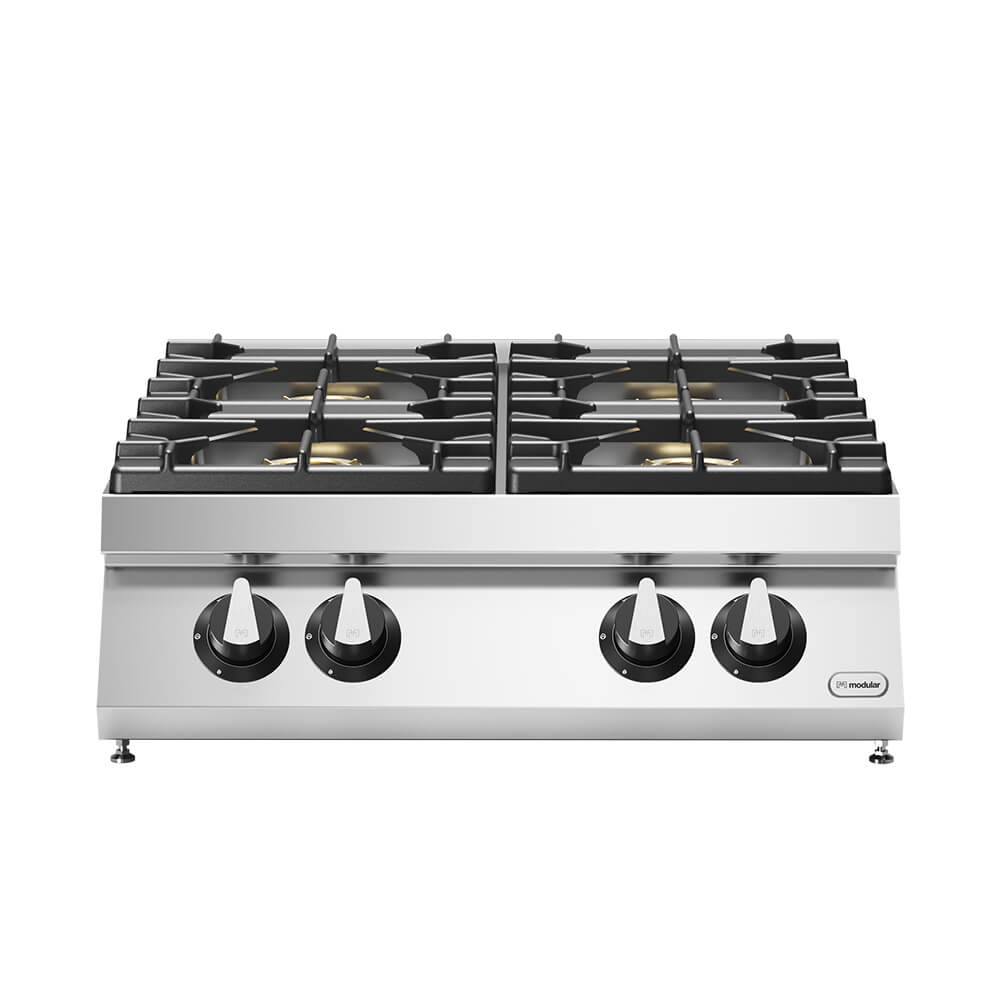 Κουζίνα αερίου 4 φλόγ. (2x5 Κουζίνα αερίου 4 φλόγ. (2x5