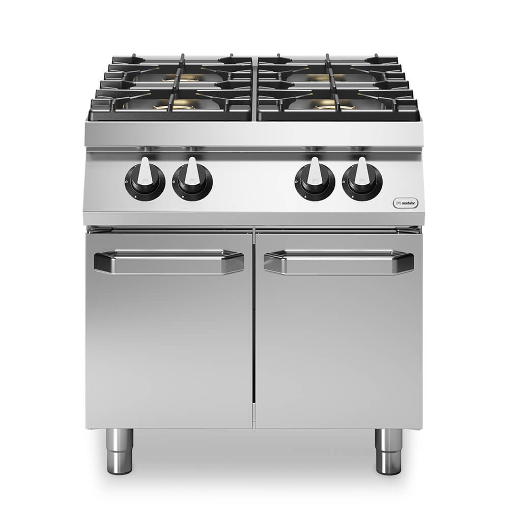 Κουζίνα αερίου 4 φλόγ. (2x5 Κουζίνα αερίου 4 φλόγ. (2x5