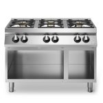 Κουζίνα αερίου 6 φλόγ. (2x5