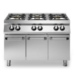 Κουζίνα αερίου 6 φλόγ. (2x5
