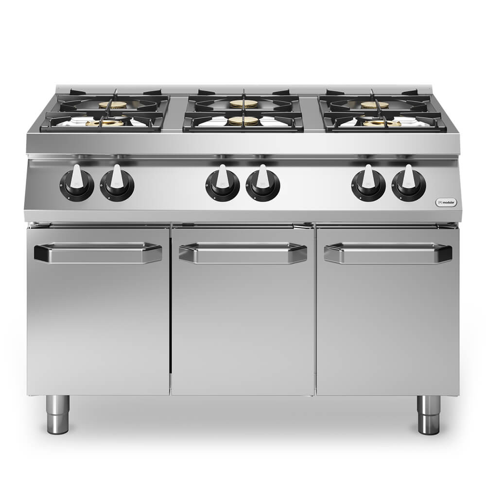 Κουζίνα αερίου 6 φλόγ. (2x5 Κουζίνα αερίου 6 φλόγ. (2x5