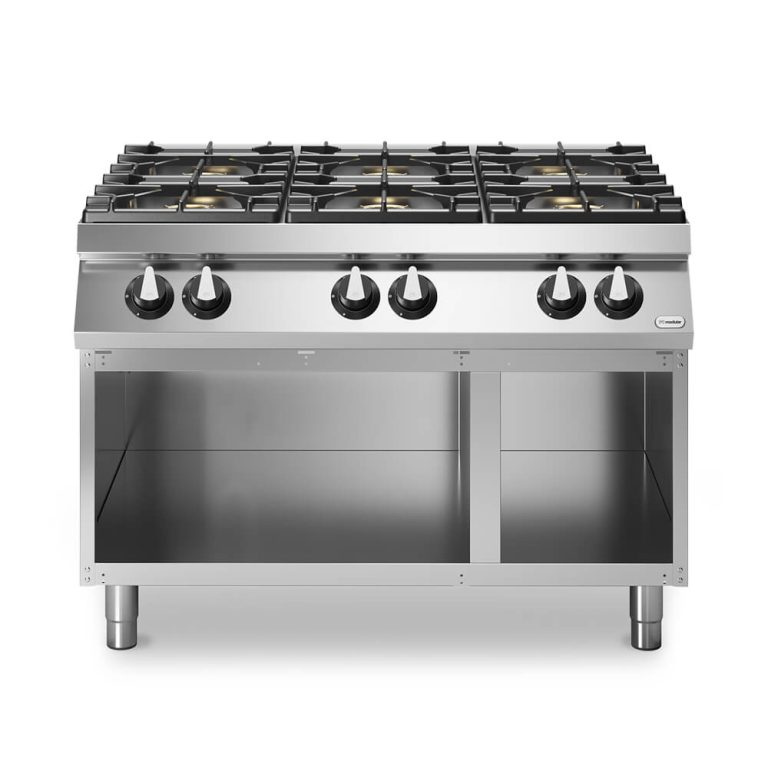 Κουζίνα αερίου 6 φλόγ. (4x5