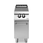 Κουζίνα επαγωγική 2 ζώνες (2x5kw) σε βάση με 1 ανοιγόμενη πόρτα R90/40IND/P ROC900