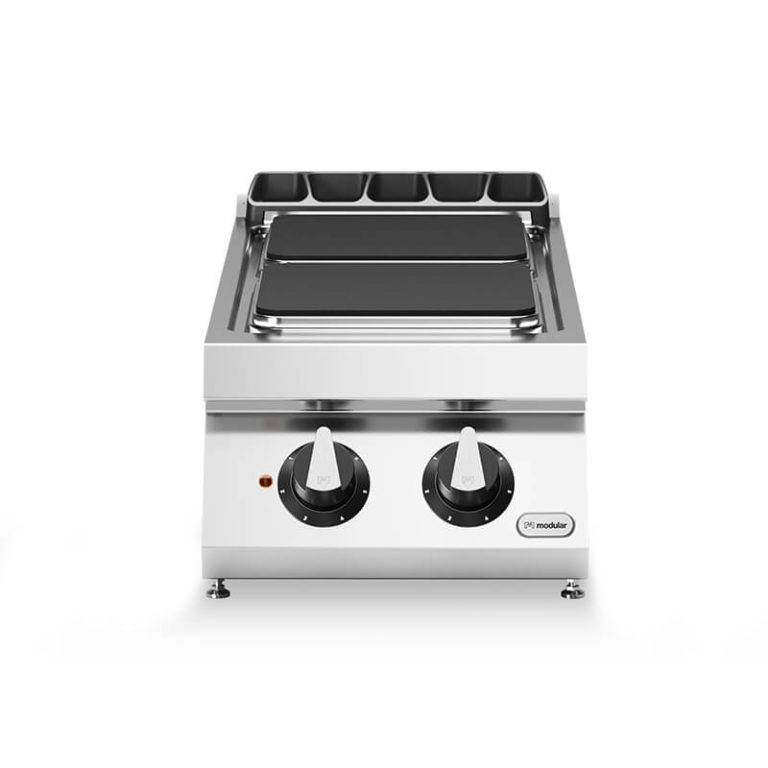 Κουζίνα ηλεκτρική 2 τετραγ. εστίες (2x2