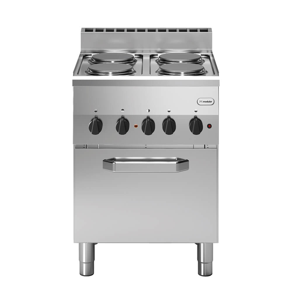 Κουζίνα ηλεκτρική 4 εστίες (4x2kw) με ηλεκ. φούρνο με αέρα 2/3 3kw F60/60CFE FUN600 Κουζίνα ηλεκτρική 4 εστίες (4x2kw) με ηλεκ. φούρνο με αέρα 2/3 3kw F60/60CFE FUN600