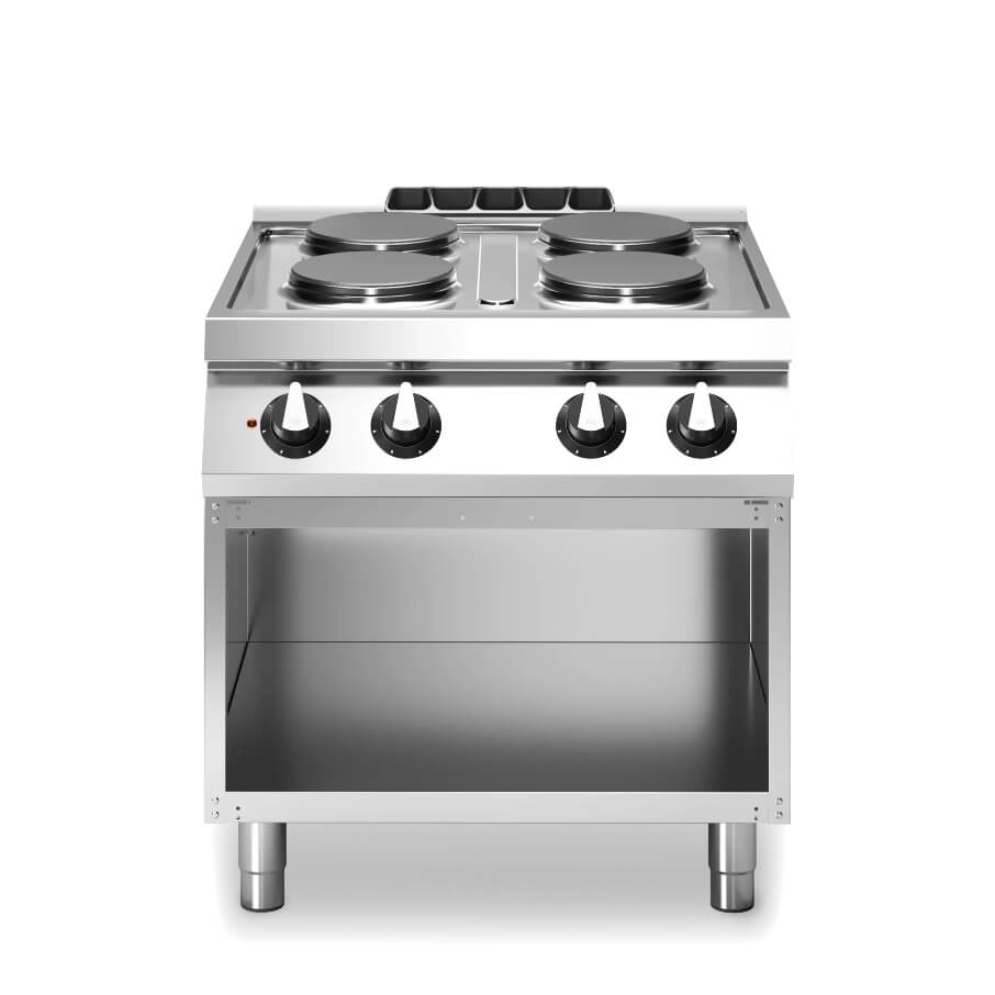 Κουζίνα ηλεκτρική 4 στρογγ. εστίες (4x2 Κουζίνα ηλεκτρική 4 στρογγ. εστίες (4x2