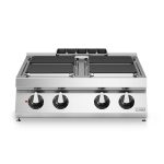 Κουζίνα ηλεκτρική 4 τετραγ. εστίες (4x4kw) επιτραπ. R90/80PCEQ/T ROC900