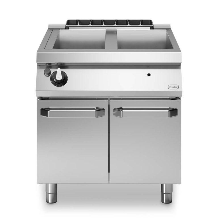 Μπαιν μαρί αερίου δεξαμ. 730x685x155mm 6kW σε βάση με 2 πόρτες R90/80BMG/P ROC900