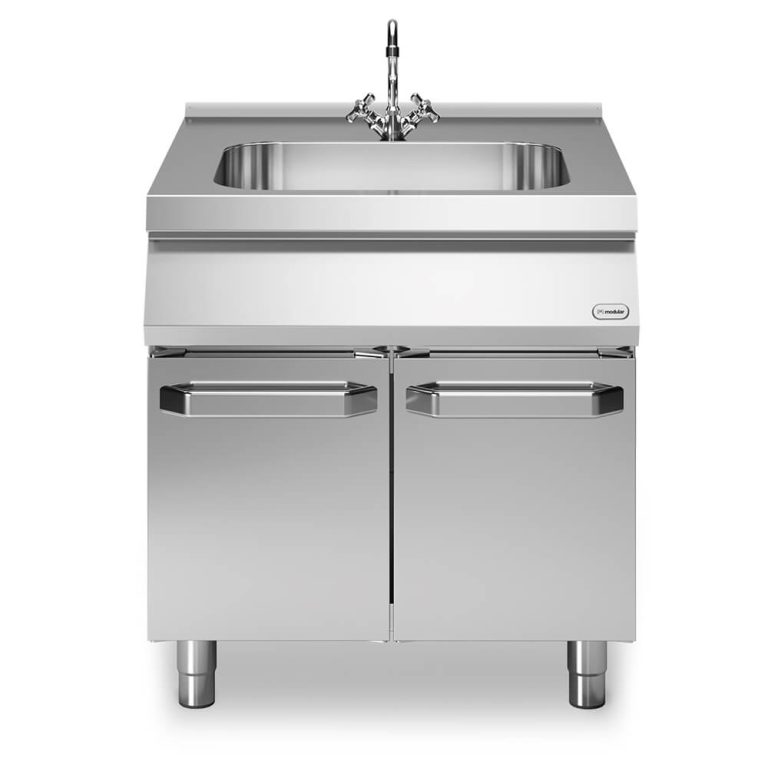 Ουδέτερο στοιχείο 800x900 λαντζα+βρυση σε βάση με 2 πόρτες R90/80LA/P ROC900