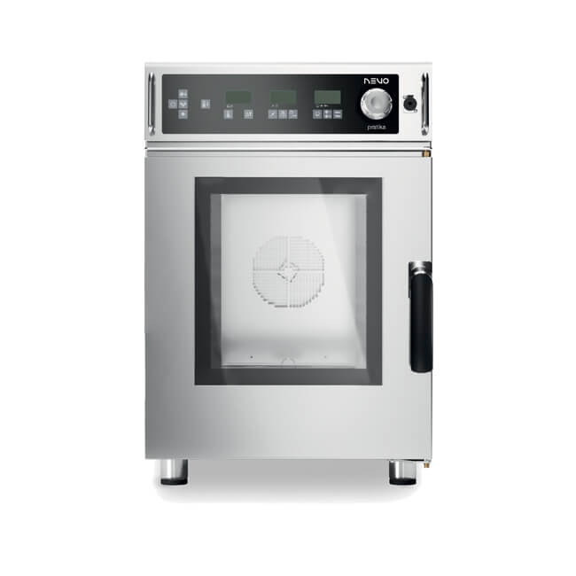 Φούρνος ηλεκτρικός NEVO Pratika Kompact 6xGN 1/1 με πλύσιμο FDEK061PWA
