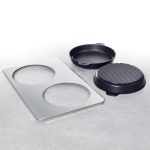 Rational 60.73.287 Σετ μεγάλα ταψιά-τηγάνια ø25cm με τη βάση στήριξης