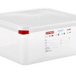 ΑΕΡΟΣΤΕΓΕΣ ΔΟΧΕΙΟ ΤΡΟΦΙΜΩΝ GN 2/3 00470-14lt  354x325x150mm HERMETICOS - ARAVEN