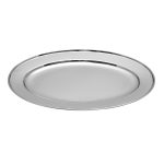 ΠΙΑΤΕΛΑ ΟΒΑΛ ΑΝΟΞΕΙΔΩΤΗ 4065-35cm - Max.Home®