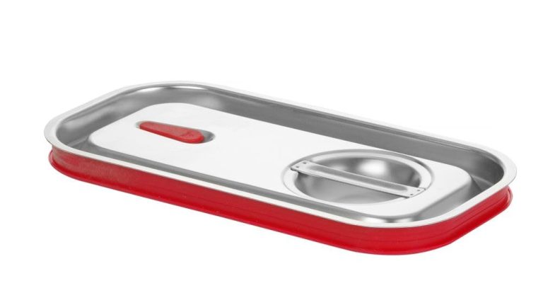 ΚΑΠΑΚΙ GASTRO 1/1 INOX ΑΕΡΟΣΤΕΓΕΣ ΜΕ ΣΙΛΙΚΟΝΗ
