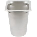 ΛΕΚΑΝΗ GASTRO 1/6 20 CM ΒΑΘΟΣ INOX