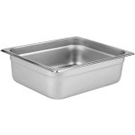 ΛΕΚΑΝΗ GASTRO 1/2 10 CM ΒΑΘΟΣ INOX 18/8