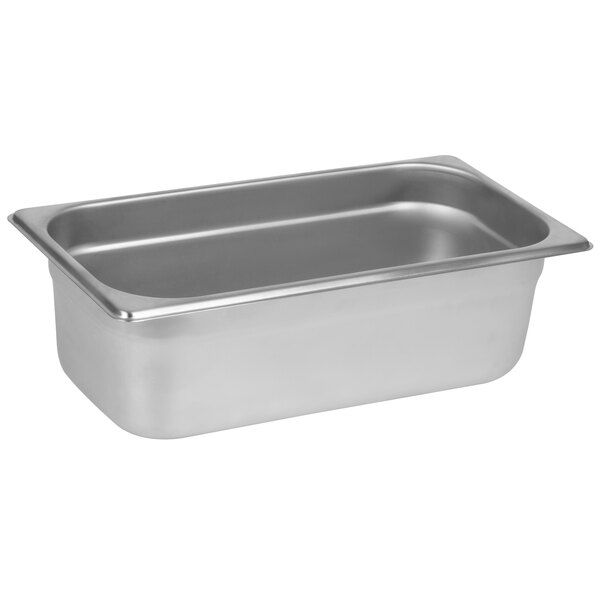 ΛΕΚΑΝΗ GASTRO 1/3 10 CM ΒΑΘΟΣ INOX 18/8