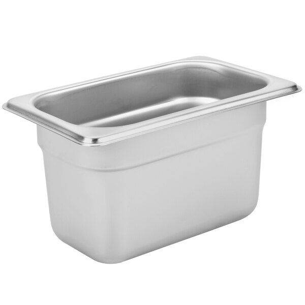 ΛΕΚΑΝΗ GASTRO 1/9 10 CM ΒΑΘΟΣ INOX 18/8