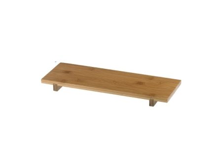 ΠΛΑΤΩ ΣΕΡΒΙΡΙΣΜΑΤΟΣ ΞΥΛΙΝΟ ΜΕ ΠΟΔΙΑ 50x23x2