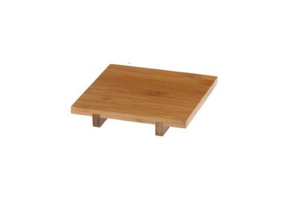 ΠΛΑΤΩ ΣΕΡΒΙΡΙΣΜΑΤΟΣ ΞΥΛΙΝΟ ΜΕ ΠΟΔΙΑ 15x15x2