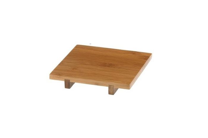 ΠΛΑΤΩ ΣΕΡΒΙΡΙΣΜΑΤΟΣ ΞΥΛΙΝΟ ΜΕ ΠΟΔΙΑ 15x15x2