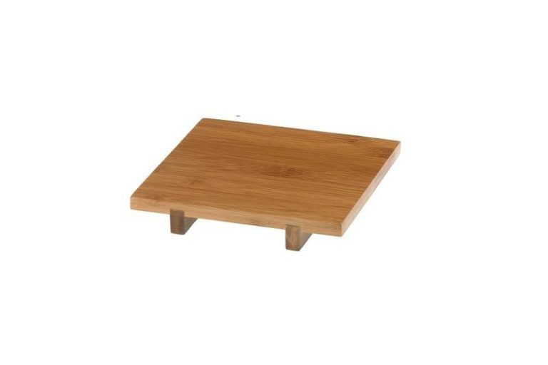 ΠΛΑΤΩ ΣΕΡΒΙΡΙΣΜΑΤΟΣ ΞΥΛΙΝΟ ΜΕ ΠΟΔΙΑ 15x15x2