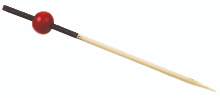 COCKTAIL PICK 12CM  ΚΟΚΚΙΝΗ ΜΠΙΛΙΑ ΤΕΜ 100